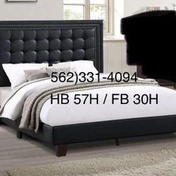 New Calking Size Bed W/New Mattress 