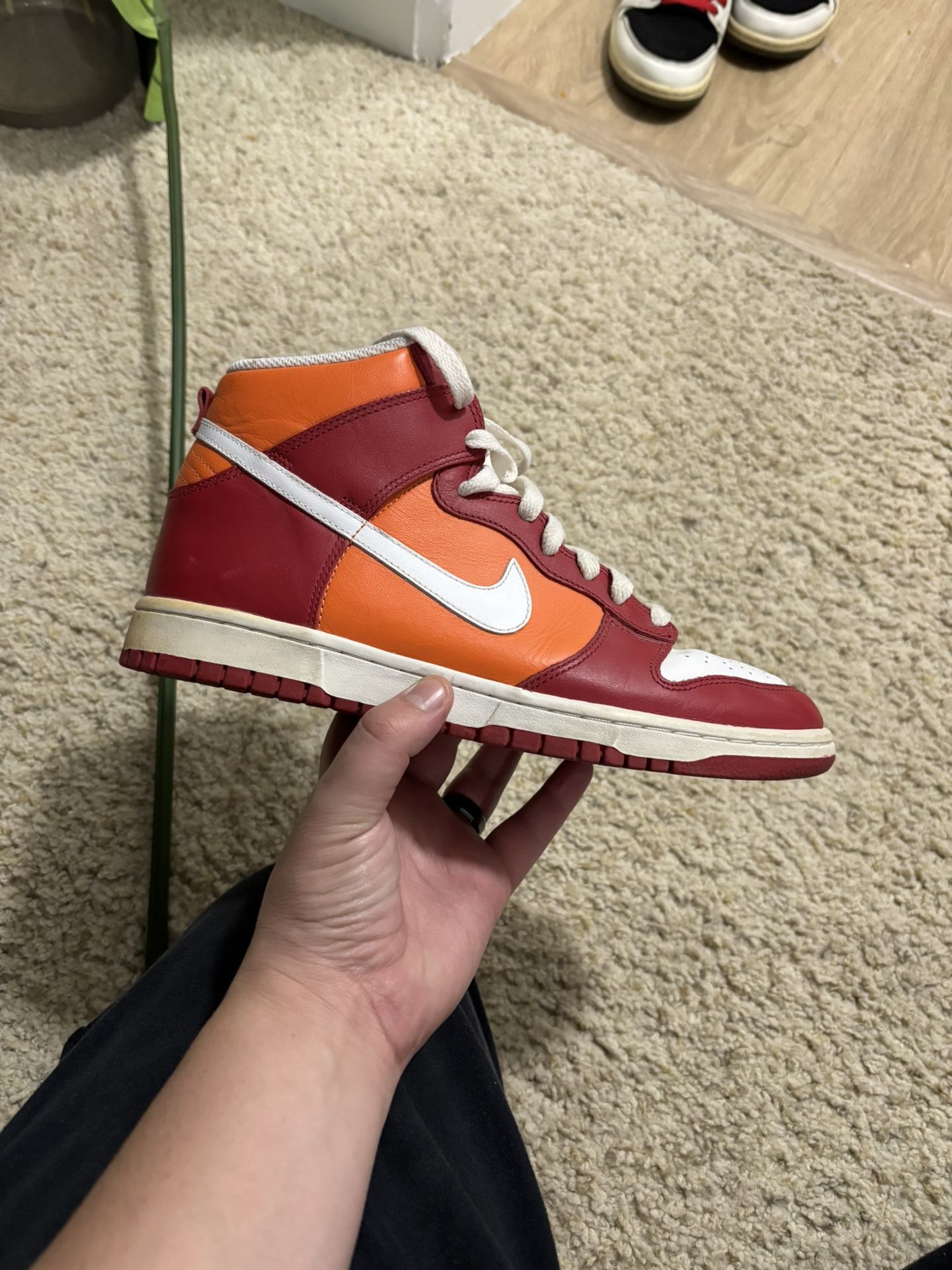 Nike Dunk High Orange Red