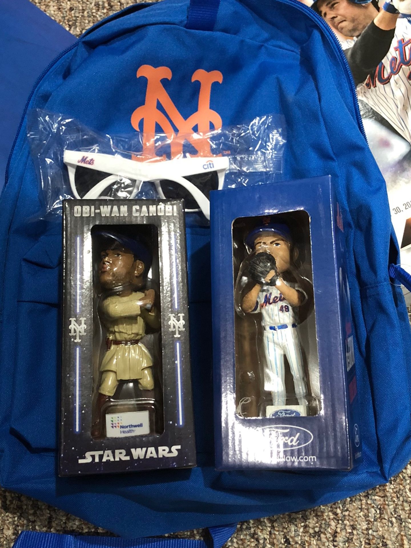 Mets Backpack Piazza deGrom Bobblehead And More - Best Offer