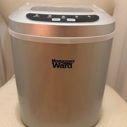 Ice maker - compact & portable by Montgomery Ward.