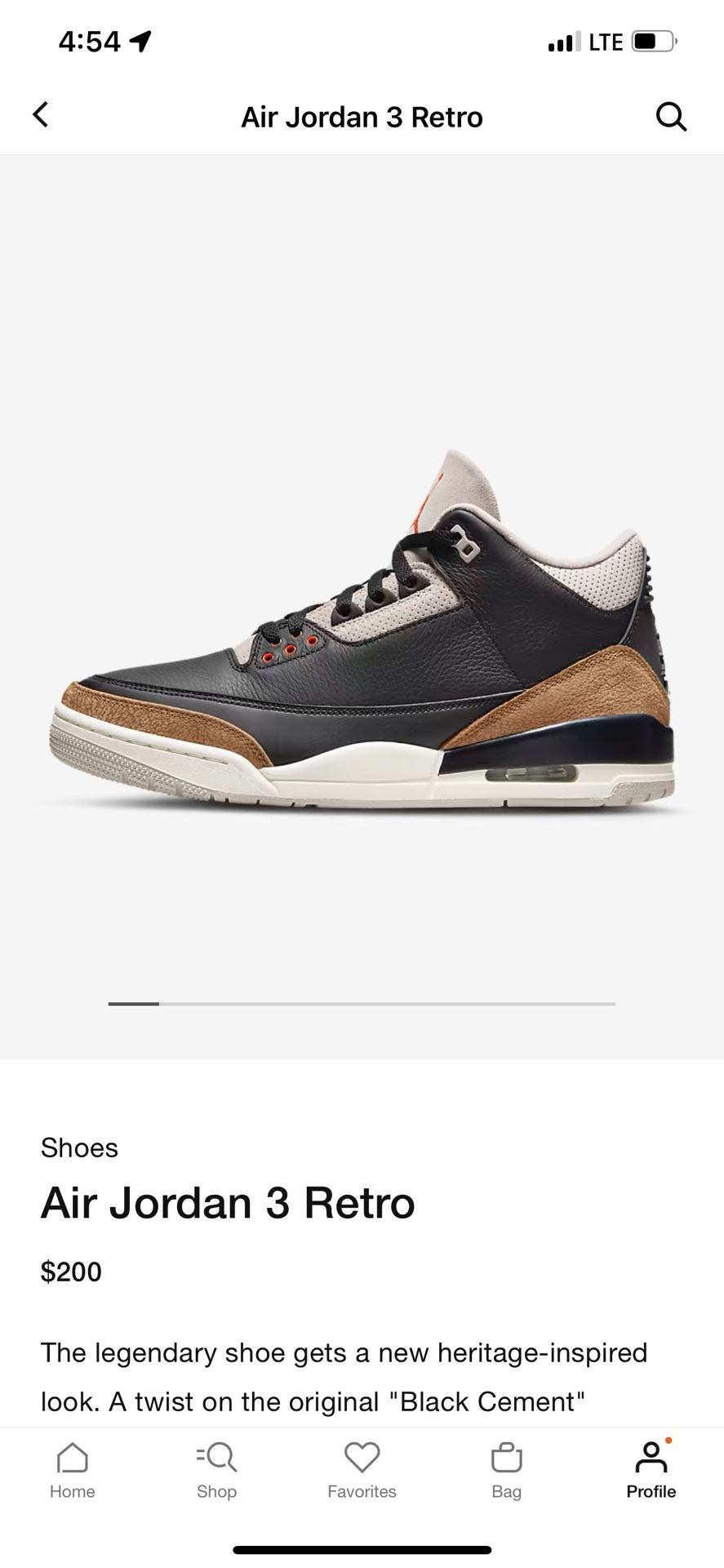 Jordan Retro 3
