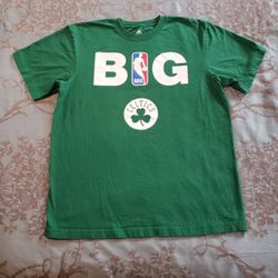 Adidas NBA Boston Celtics Green Short Sleeve Graphic Tee Shirt Men's Size XL