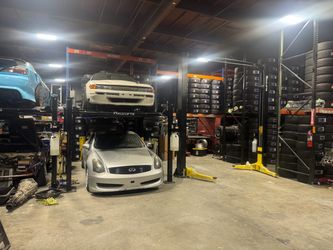 2&4 post lift with warranty 💪