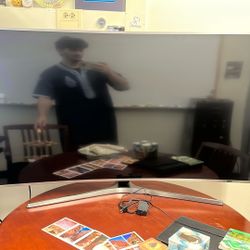 Curved Large Screen TV