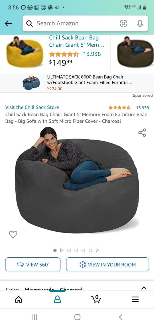 Chill Sack Bean Bag Chair