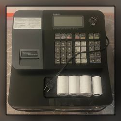 Casio SE-S700 Electronic Cash Register - WORKING - With Key And Thermal Paper