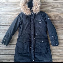 Bebe Faux Fur Anorak Winter Coat