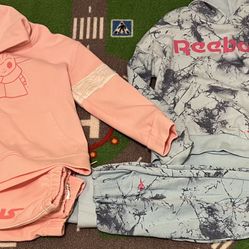Reebok and Star Wars Baby Yoda Pants and Hoodie Set 