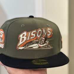 Bisons Fitted 7 5/8