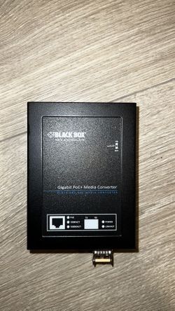 Black Box Gigabit LPS535A-SFP + Genuine Cisco GLC-SX-MMD Transceiver  Module