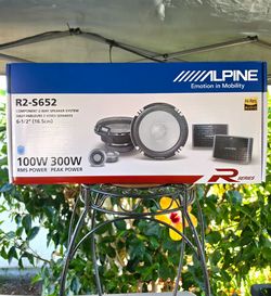 Alpine R2-S652 6.5" Component Speaker System
