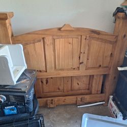 Hard Wood Queen Size Bedframe