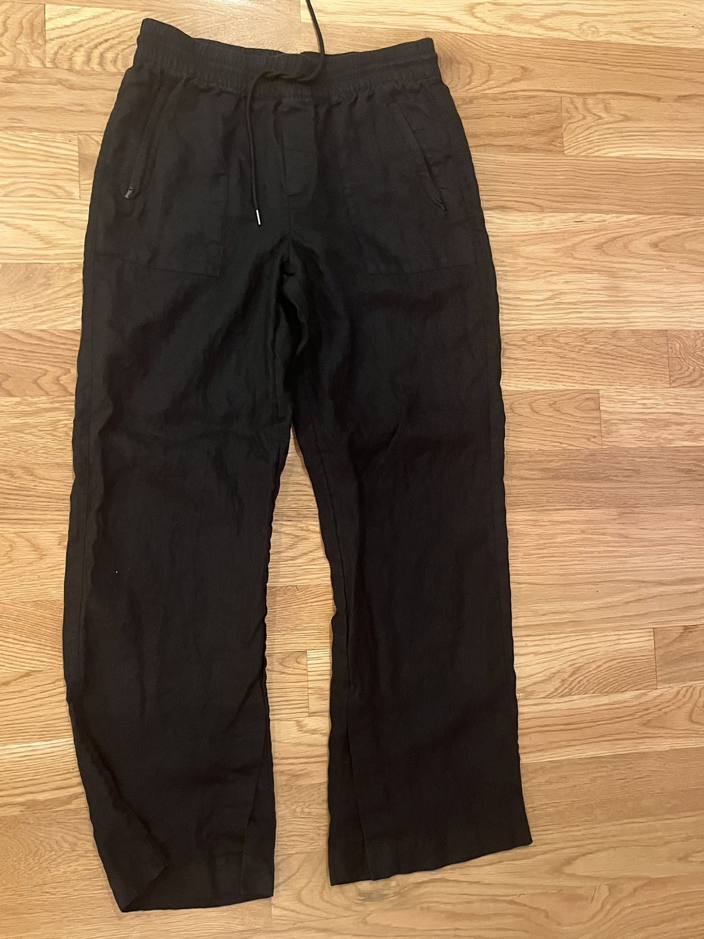 Athleta Women’s Medium Retreat Linen High Rise Wide Leg Pant