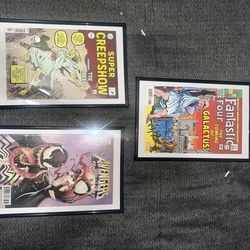 Comic book frames