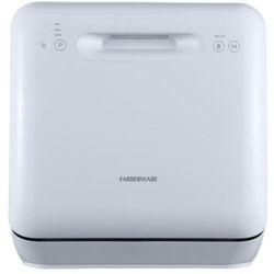Professional Complete White Portable Countertop Dishwasher with 3 Wash Programs with 2-Place Setting Capacity

Great for RV and small houses.