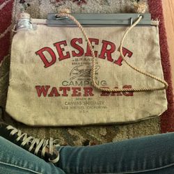Antique Desert Water Bag 