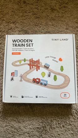 Wooden Train Set