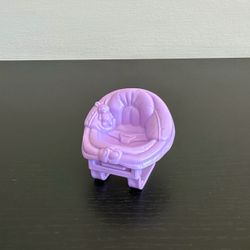 Fisher Price Loving Family Baby Bouncer Chair Purple Dollhouse Nursery Piece