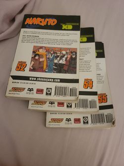 3 Naruto Books, 3 Libros De Naruto