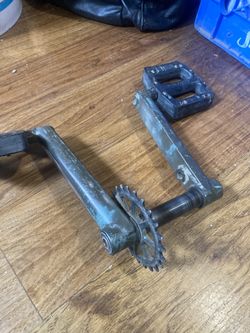 fly dolmen 2pc bmx cranks