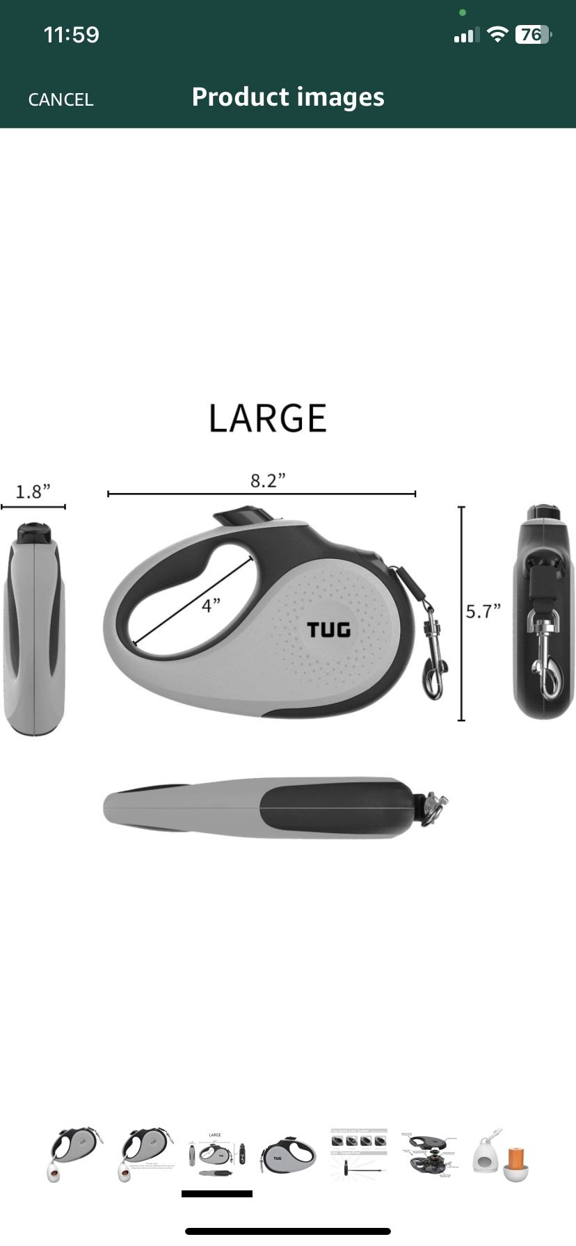 Retractable Dog Leash