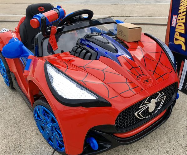 spiderman electric car walmart