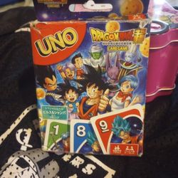 dragon ball z uno cards