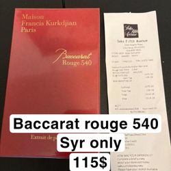 Baccarat Rouge 540