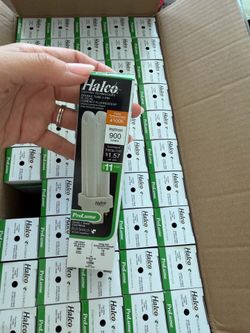 Halco lighting - DOUBLE TUBE 4-PIN PLUG-IN COMPACT FLUORESCENT light bulbs