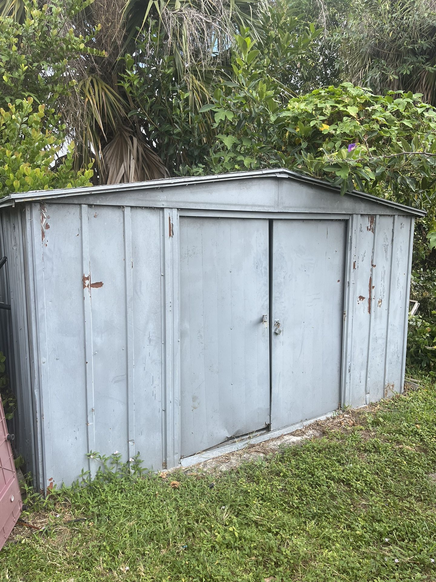 Free metal shed