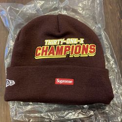 Supreme new era football beanie