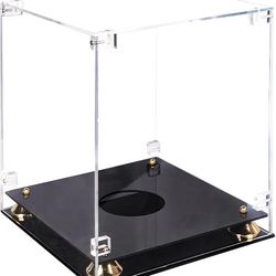 Premium 4mm Acrylic Basketball Display Case – UV-Protected Display Case for Basketball, Ultra Pro Box for Autographed NBA Balls, Durable Plastic Showc