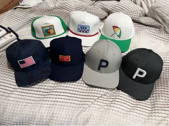 PUMA GOLF HATS ALL BRAND NEW WITH TAGS