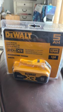 20v xr  5ah battery brand new