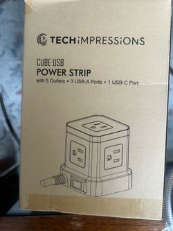 CUBE USB POWER STRIP