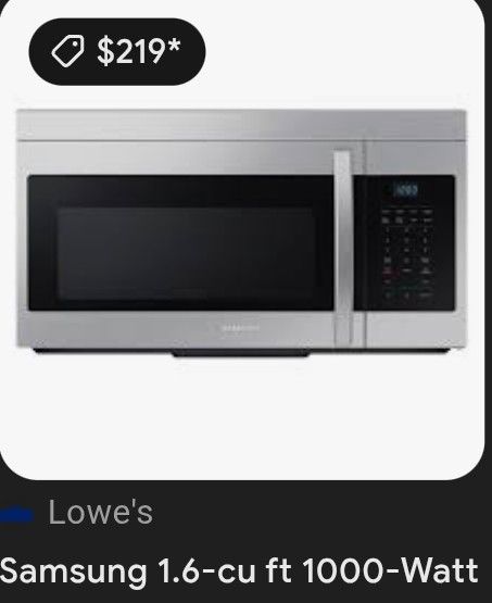 Samsung Microwave