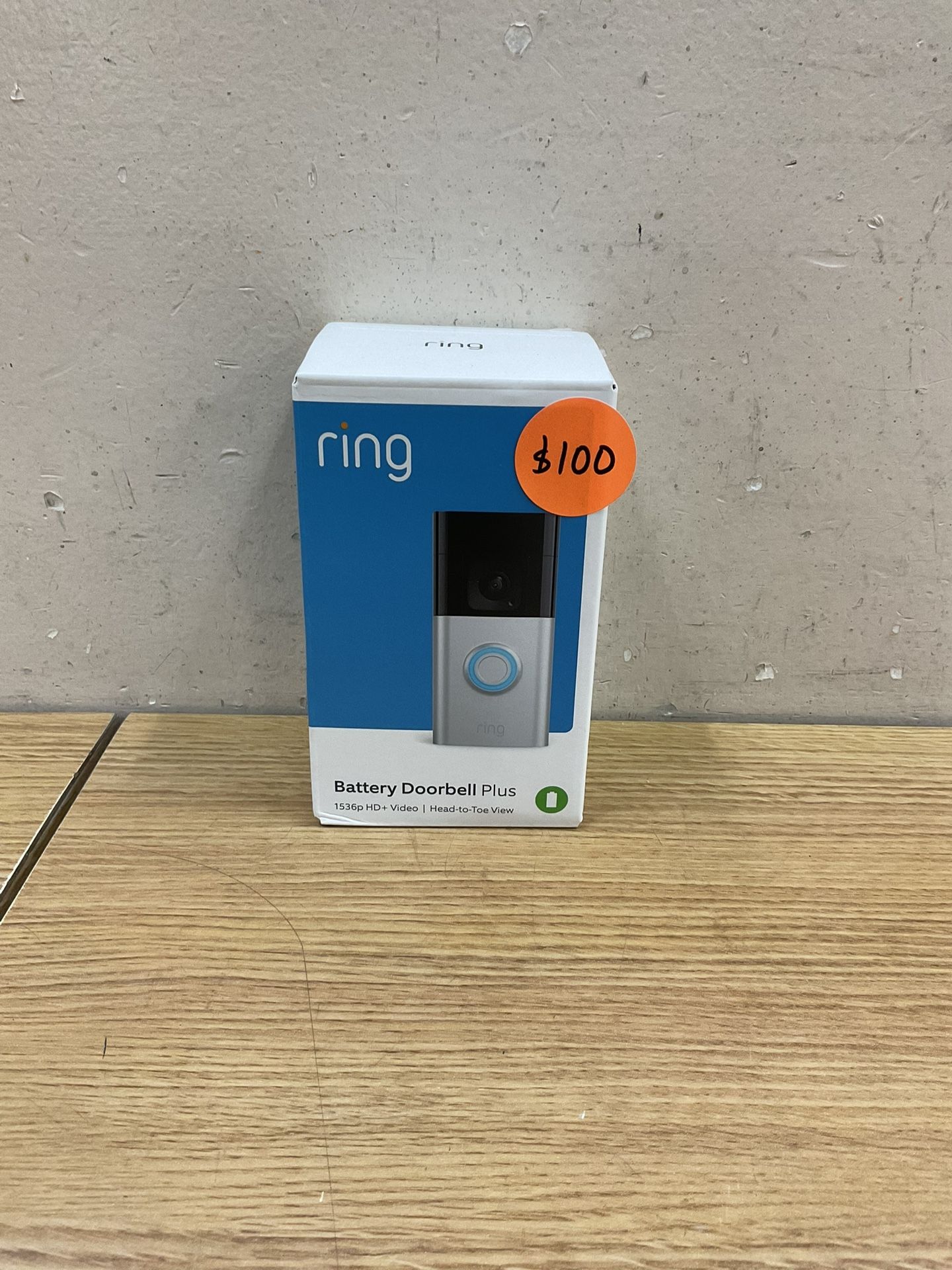 RING BATTERY DOORBELL PLUS