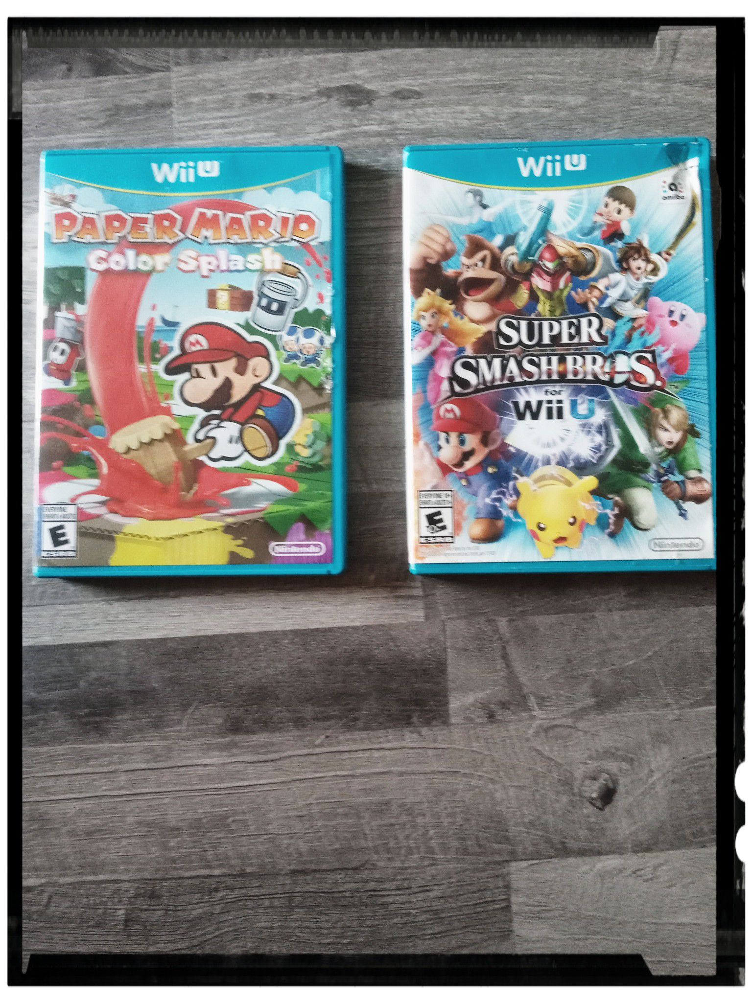 Wii U Mario Games 🏷️$50 Takes Both 🎮📀📀 .