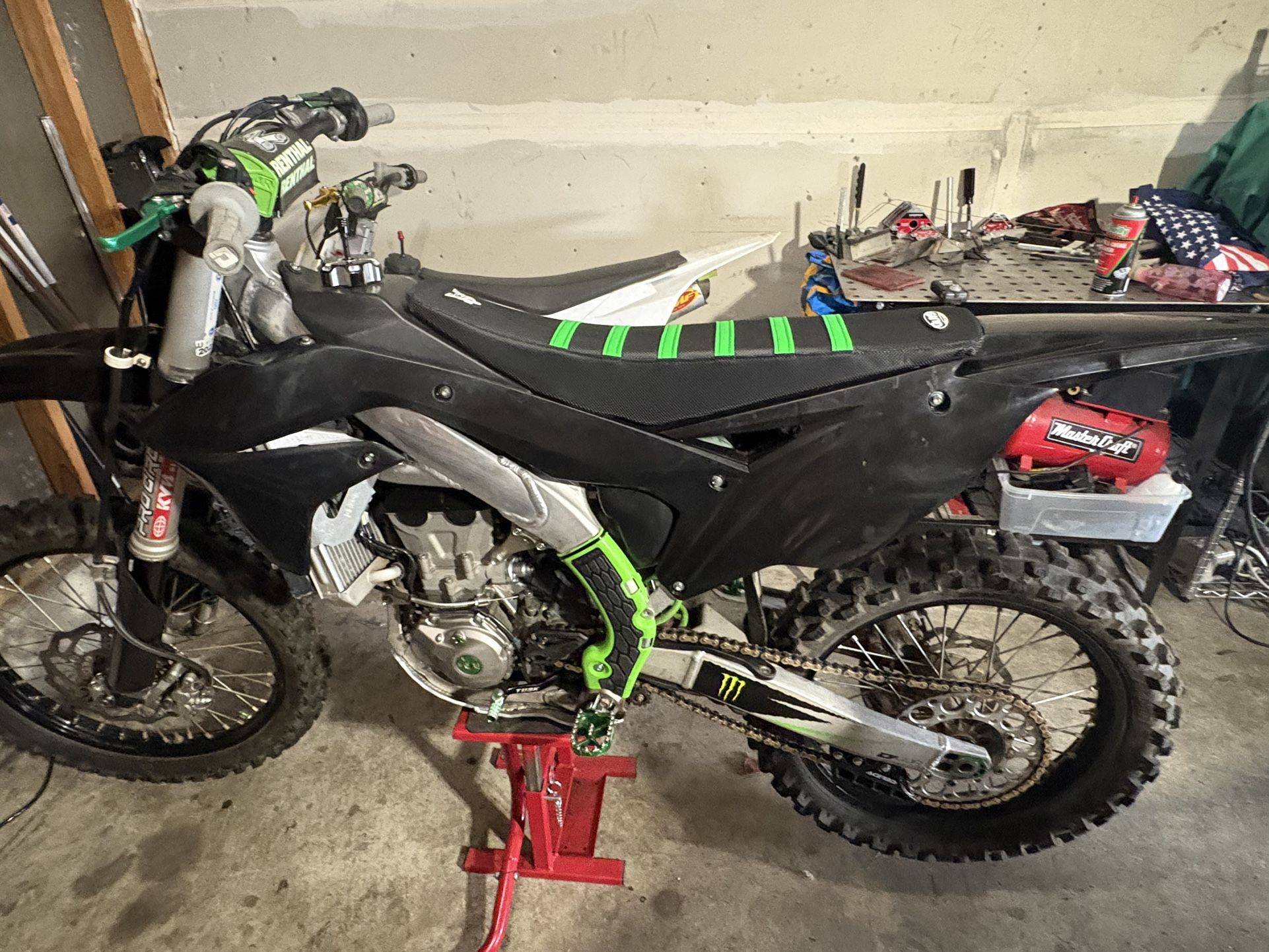 2016 Kx450 Dirt bike Kawasaki