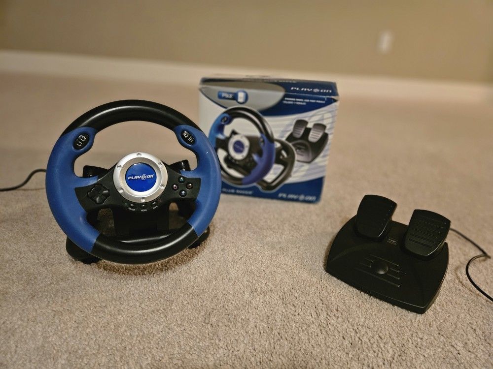 PS2 Steering Wheel