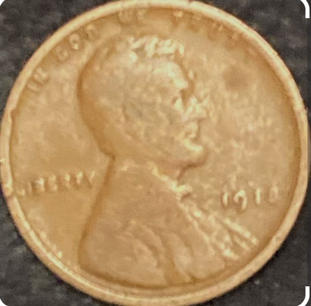 1918 Wheat Penny No Mint Mark L Error