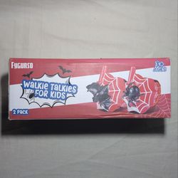 Walkie Talkies 2 Packs Kids Toy Boys Girls Age 3 - 8 Years Halloween New
