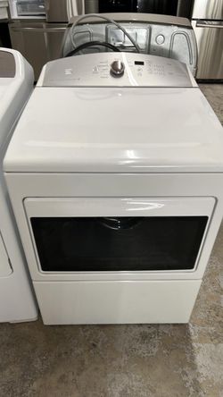 Kenmore Dryer – Sensor Dry + Wrinkle Guard, White