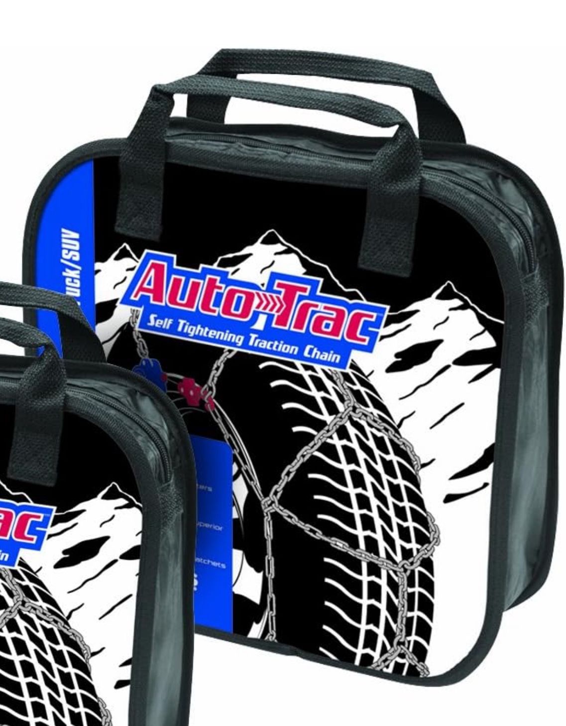 SCC Peerless 0232105 Auto-Trac Light Truck/SUV Tire Traction Chain - 2 Count (Pack of 1)