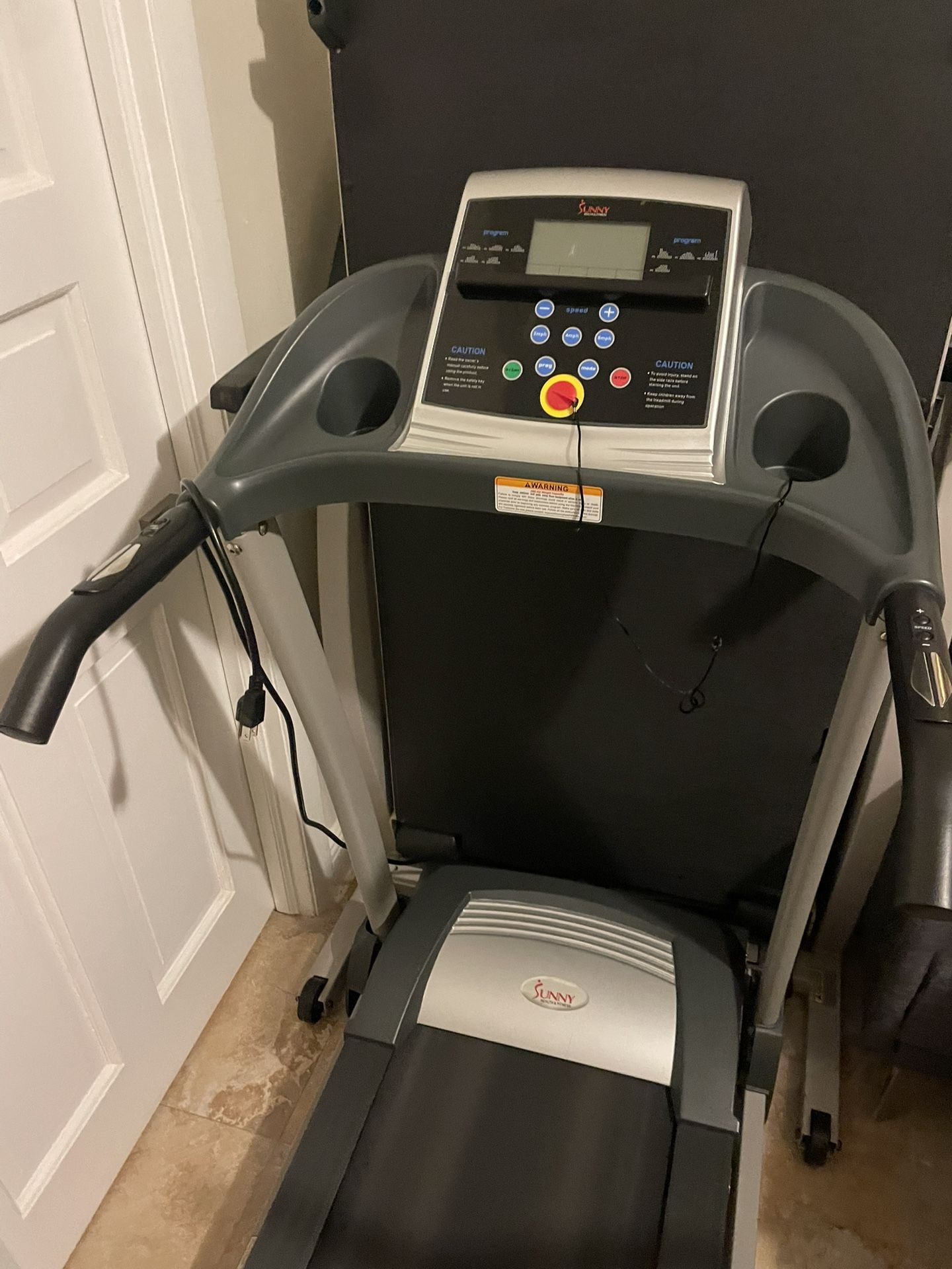 Sunny Treadmill Digital W Pulse Readings