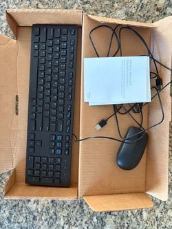 New Del Keyboard  and Mouse