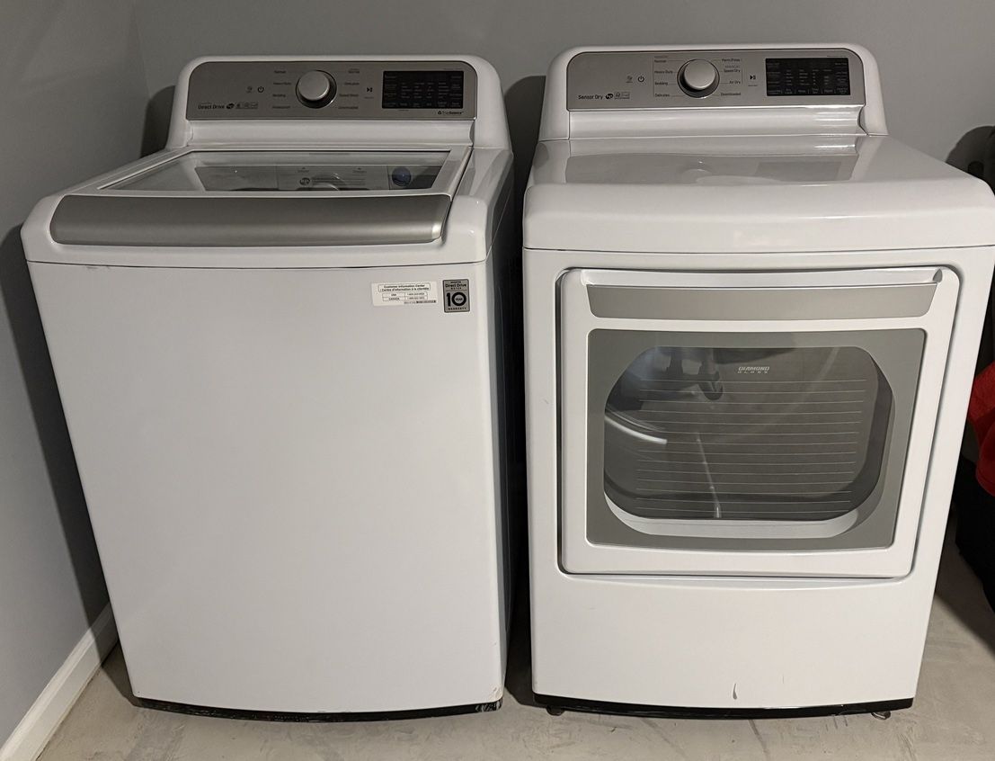 LG Matching Washer & Dryer