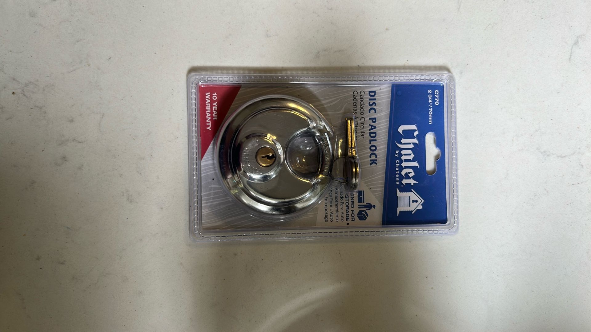 Disk Padlock
