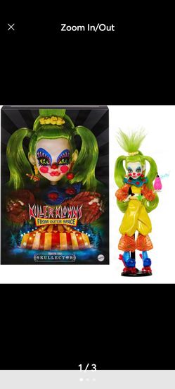 Monster High Skullector Shorty Doll, Killer Klowns from Outer Space Collectible