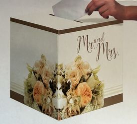 Wedding Card Box 12” x 12” x 12”